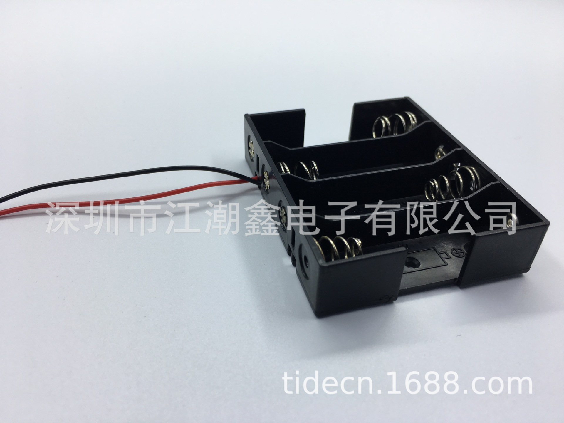 ABS四节五号电池盒