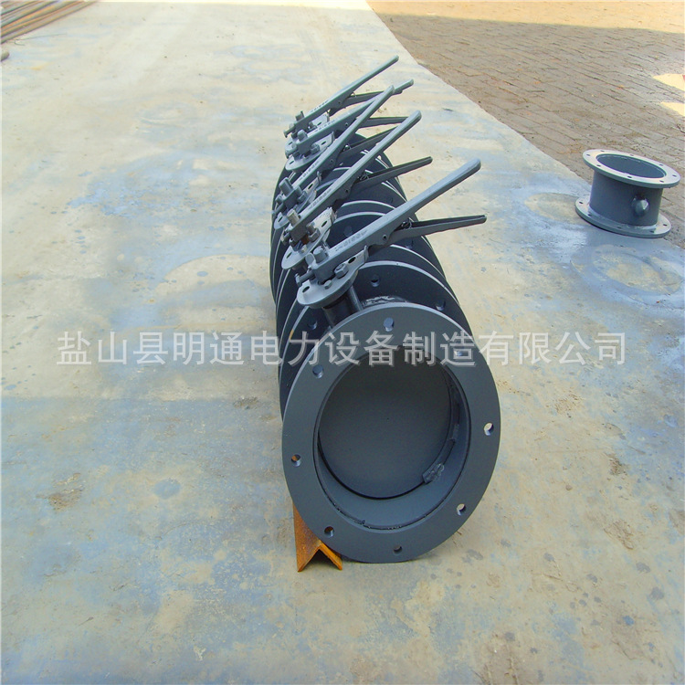 专业生产烟道手动调节蝶阀厂家直销