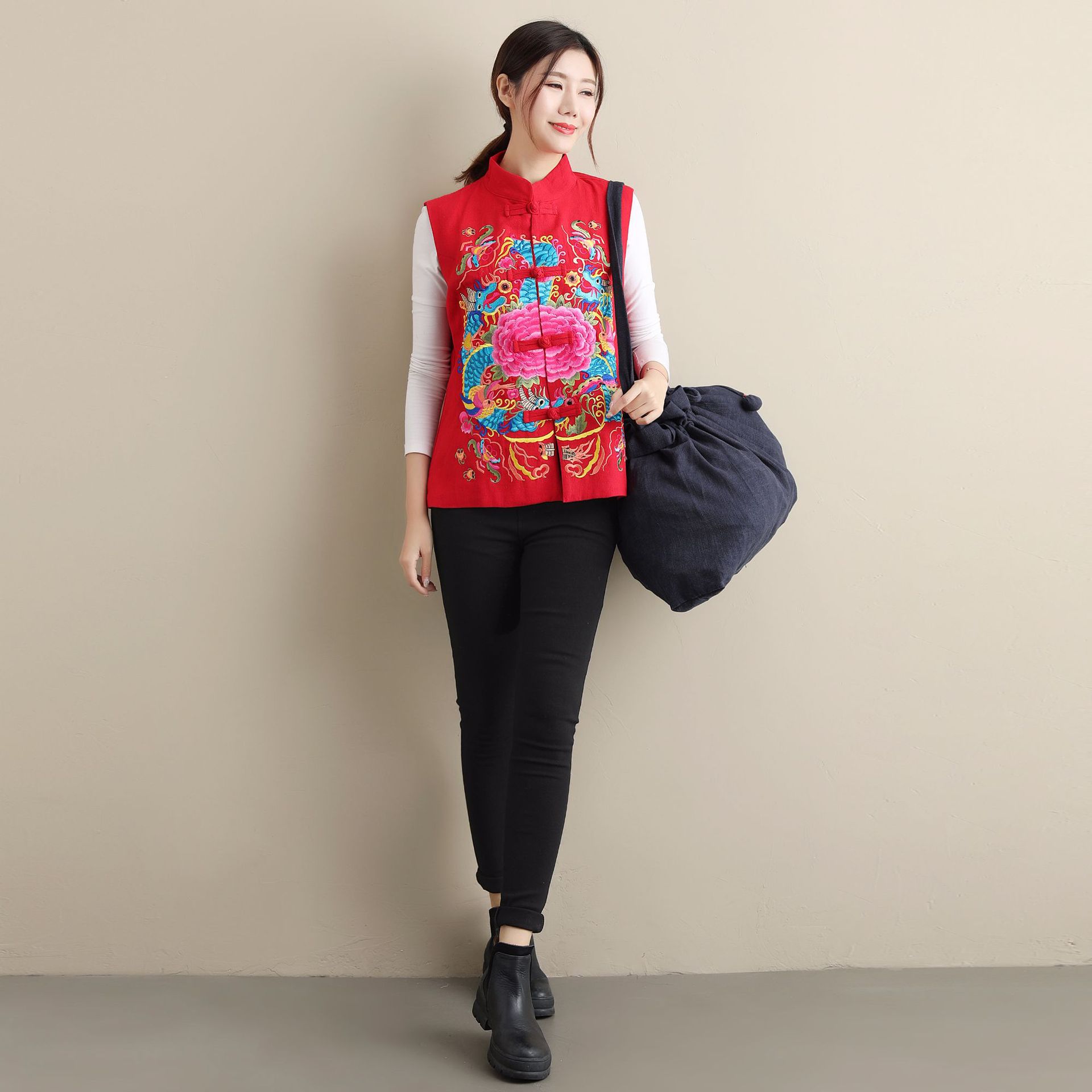 Gilet femme MA FAN TISSU en Coton - Ref 3316321 Image 33