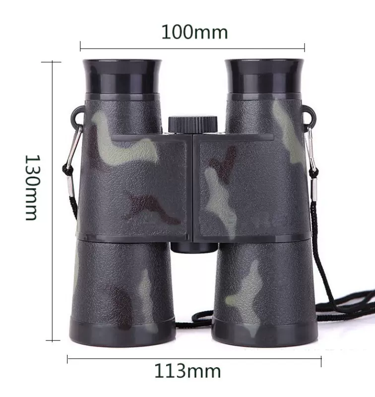 厂家直供双球牌爆款6*35户外儿童迷彩望远镜ABS耐摔双筒望远镜