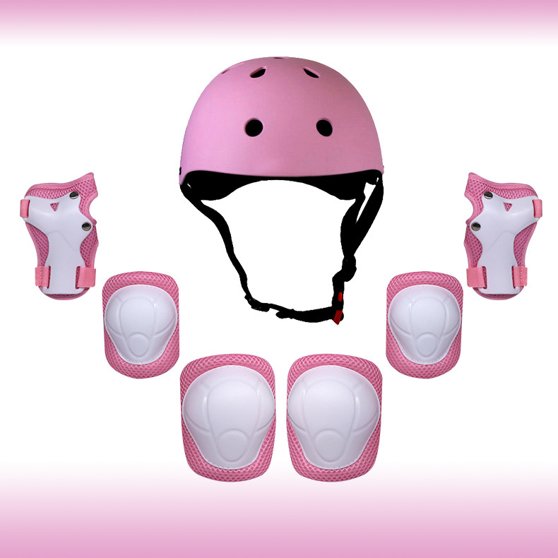 兒童滑步車護具自行車平衡車扭扭車輪滑板溜冰護具6件套廠家批發