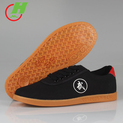Tai chi kung fu shoes for women shoes with tendon soles wushu performance shoes for male