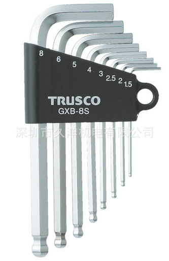 中山TRUSCO日本GXB-8S六角扳手
