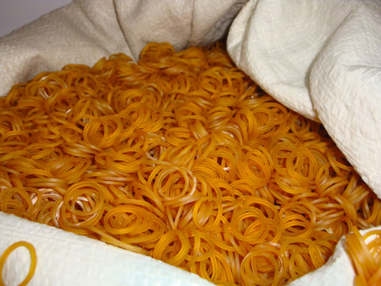 爆款 越南橡皮筋 胶圈橡胶圈 黄色牛皮筋 厂家直销 06皮筋