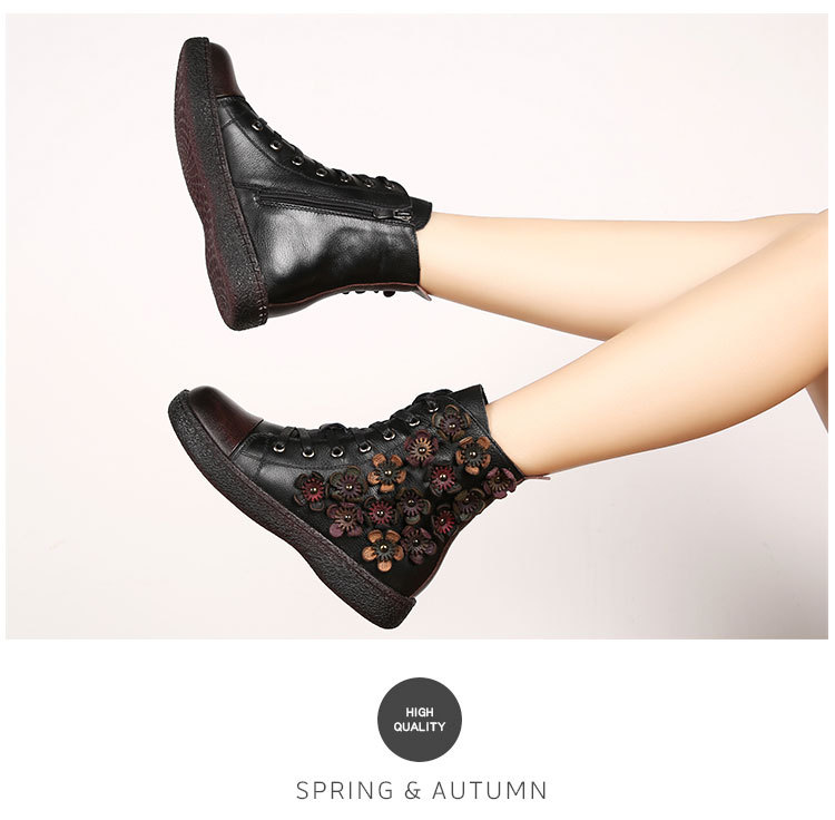 Bottes femme en En cuir - Ref 3355378 Image 23