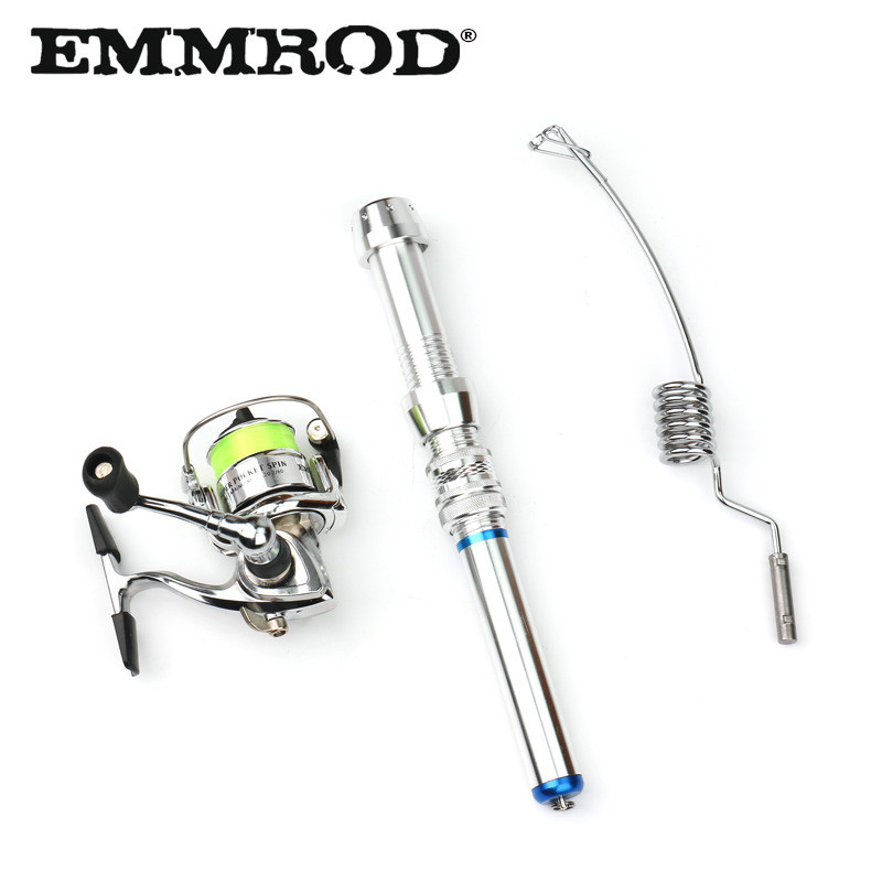 EMMROD超小迷你版 冰钓竿钓鱼竿冬季鱼竿套装 冰钓渔具套装IZ-XM|ms