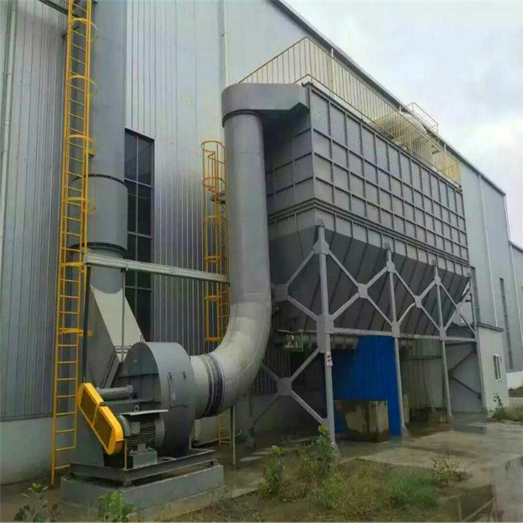 湖南襄樊炒铝灰机耐高温除尘器 脉冲布袋除尘设备 气箱脉冲除尘器