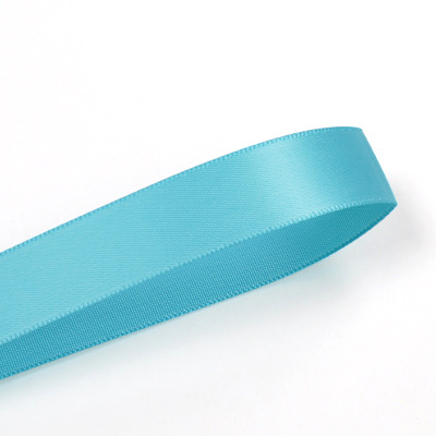 Yao Ming suministro de cinta de una sola cara cinta de satén de poliéster DIY rollo completo 100mm serie Azul 303-333