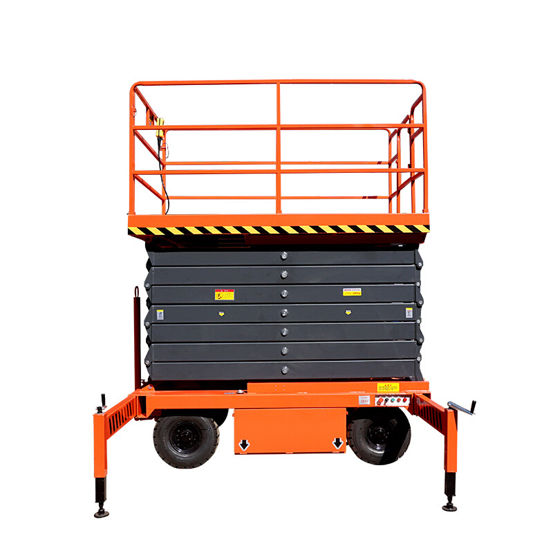 移动式电动升降机起重液压剪叉升降登高车高空作业车平台可移动