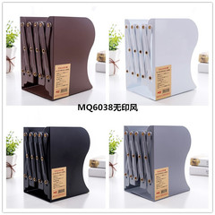 Factory direct sales Korean retractable bookends metal hollow bookends creative student folding bookstand wholesale