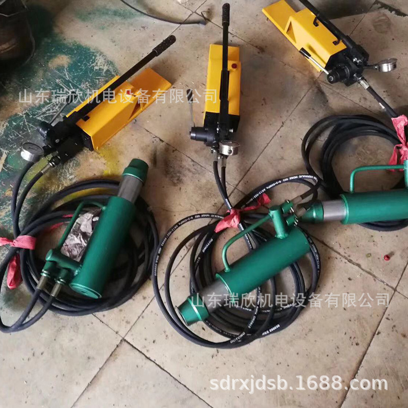 厂家现货直供矿用MS22-300锚索张拉机具价格手动锚索张拉机具