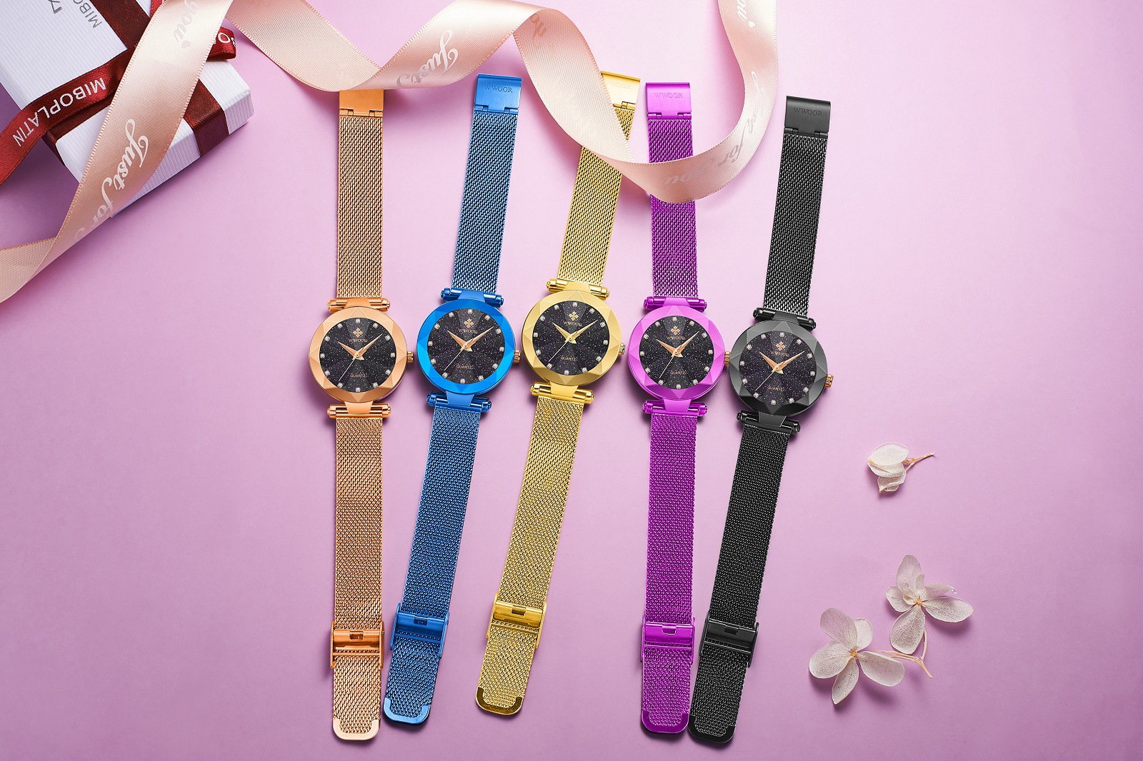 Waterproof Quartz Watch in Blue