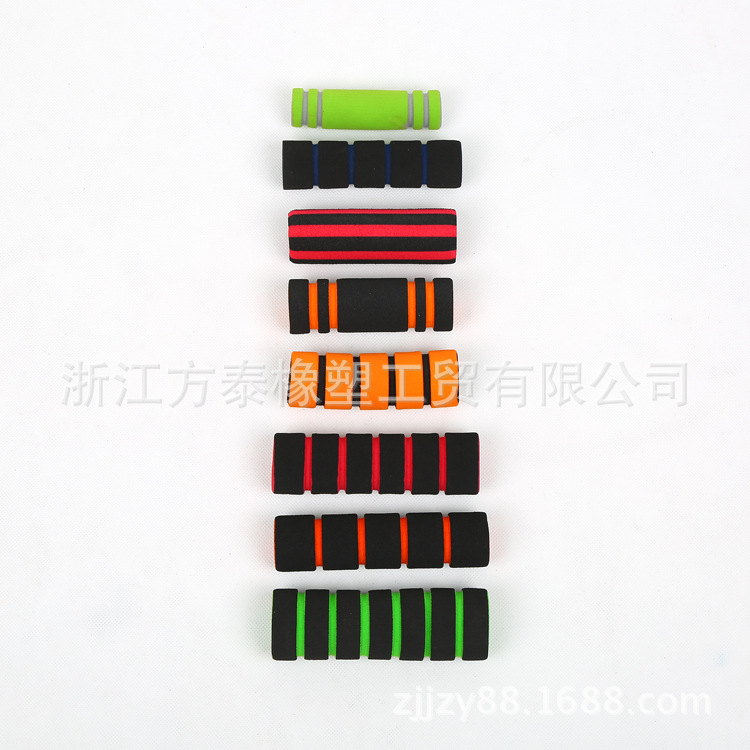 爆款订制双色海绵护手套 门把手防撞保护套 橡塑发泡管泡棉把手套