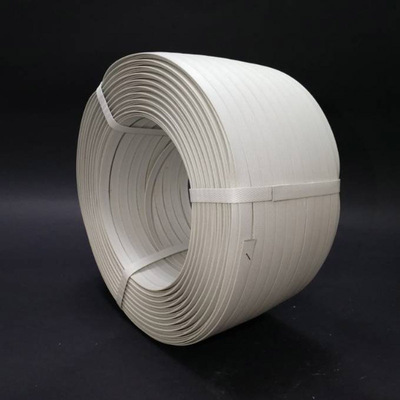 手工打包带厂家直供 白色手工打包带PP塑料打包带 pp塑料包装带|ms