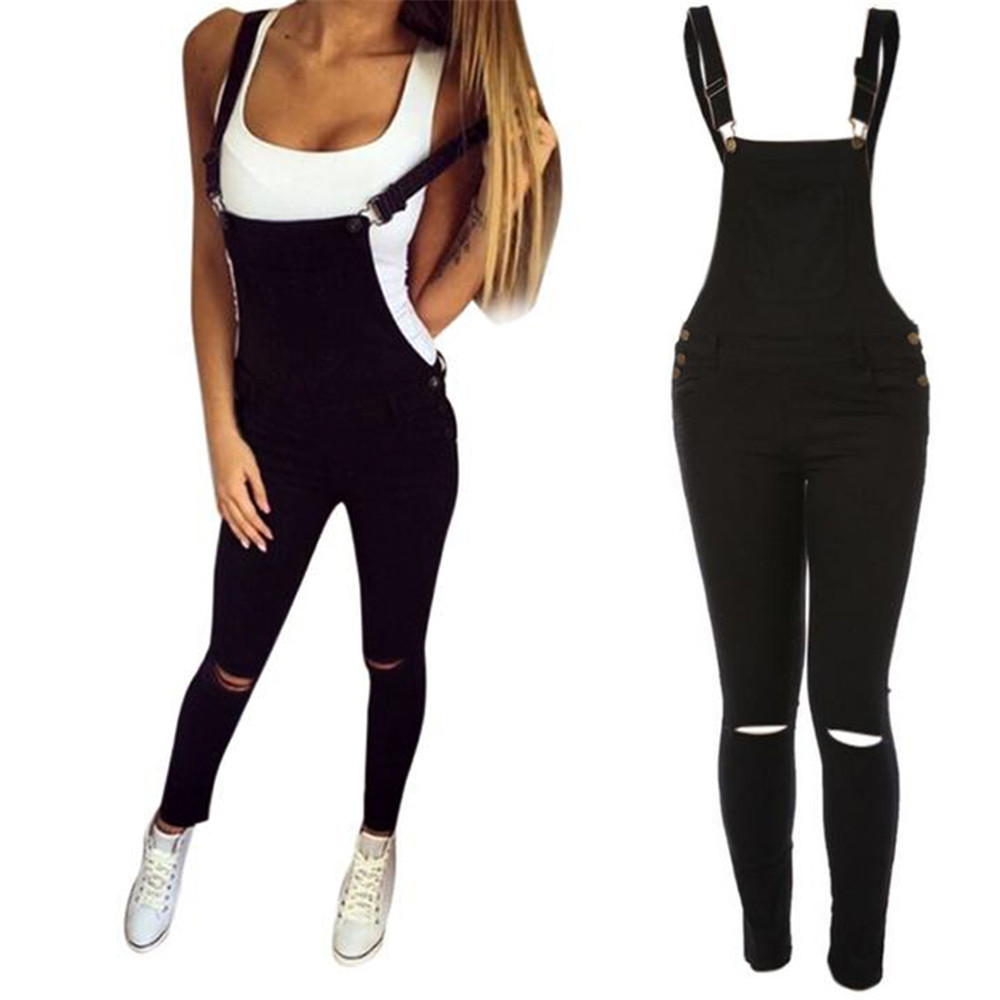 autumn and winter new leisure sports double shoulder strap jumpsuit NSRF64076