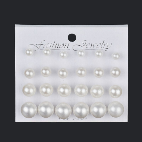 Simple earrings with Wish pearls—Amazon-style, Made in Yiwu, perfect for weddings and bridal events. Wholesale apparel accessories and jewelry items.