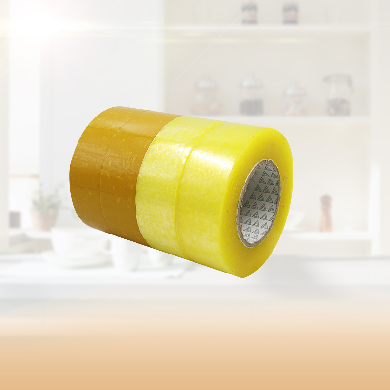 封箱胶带4.5cm宽高粘不易断透明胶带物流打包胶带6卷包邮支持定做