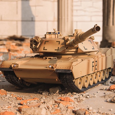 童励美式M1A2遥控坦克模型玩具遥控车玩具车儿童军事模型孩
