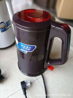 双层防烫电热水壶自动断电烧水壶304不锈钢电水壶开水壶礼品批发|ms