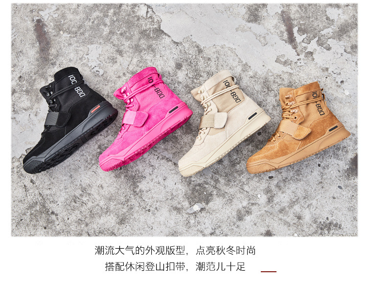 Bottes femme en Cuir + toile - Ref 3354755 Image 15