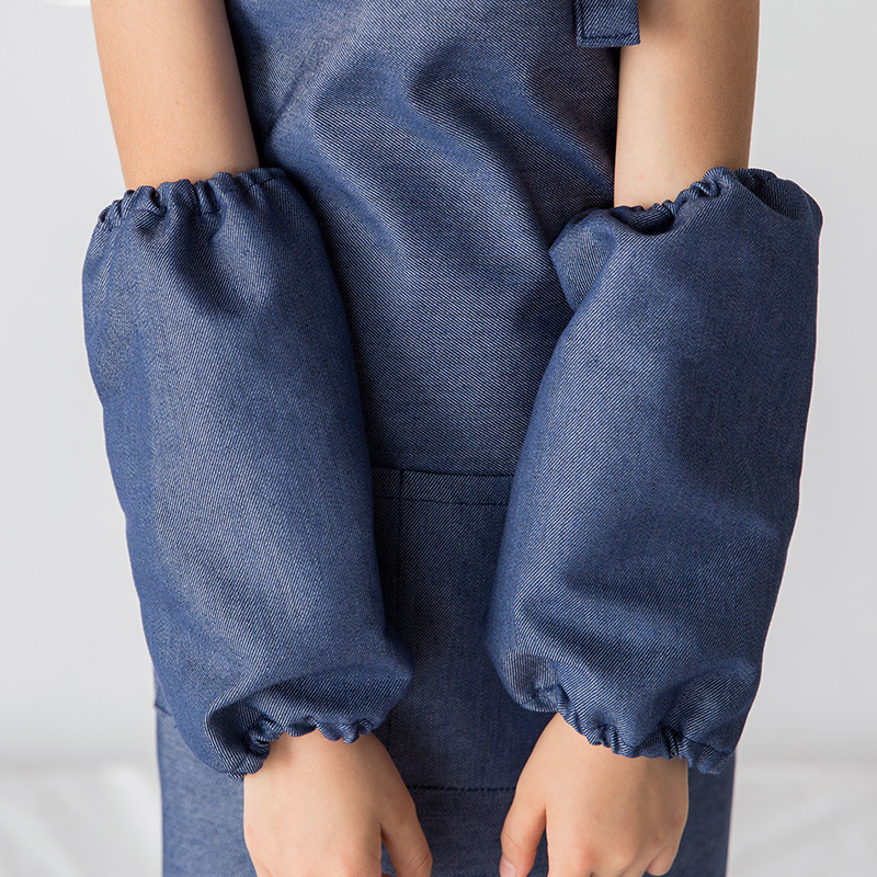 Kindergarten actividad traje niños delantal pintura arte chef sombrero logotipo personalizado