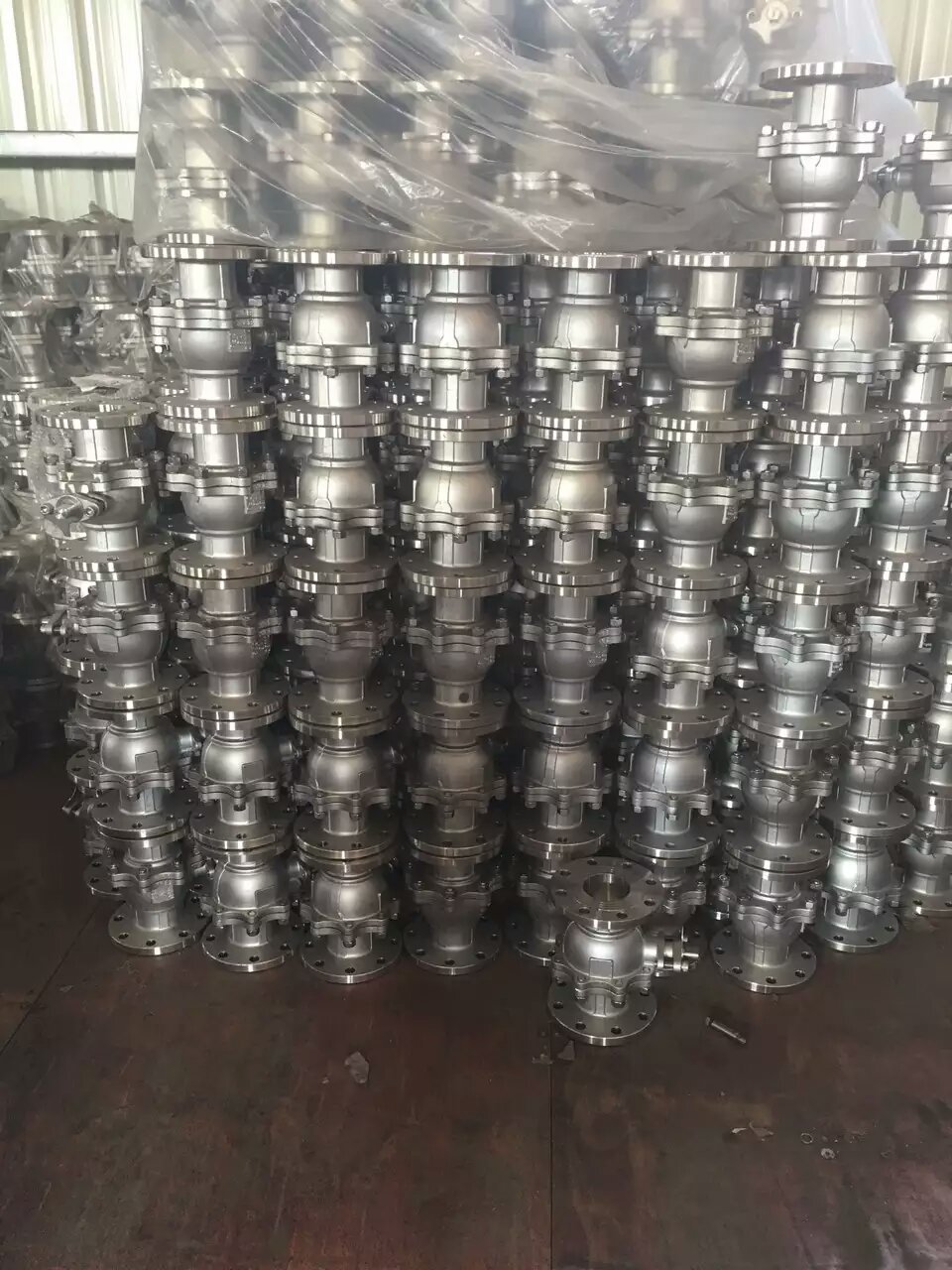 304不锈钢球阀 Q41F-16P大口径法兰国标球阀