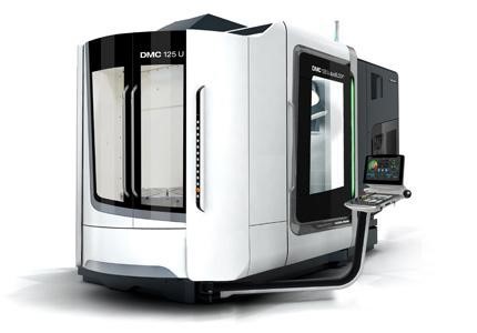 带托盘交换系统5面5轴万能型加工中心  DMC 125 U duoBLOCK? 4th
