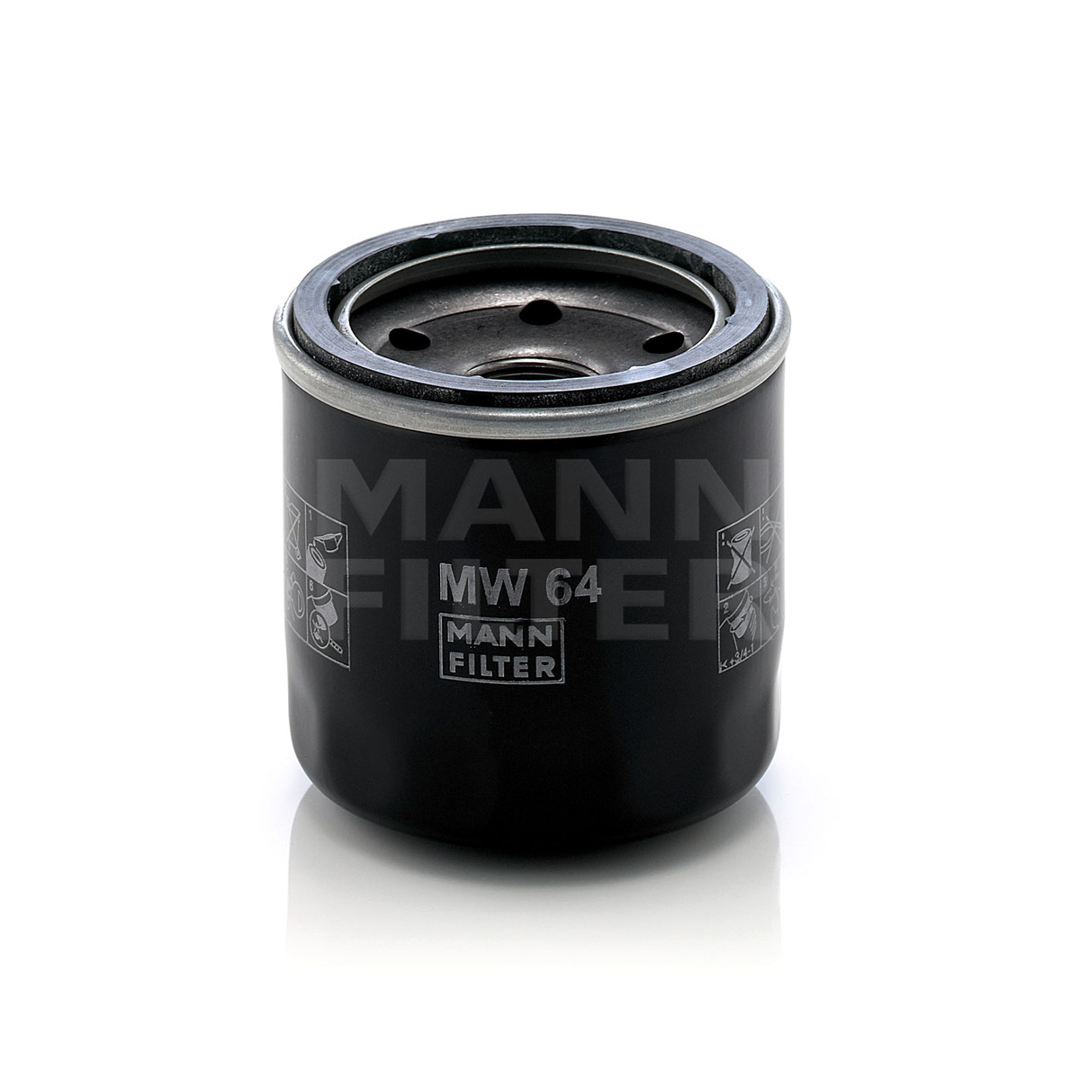 MANN-FILTER(曼牌滤清器)油滤MW64