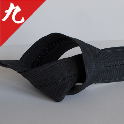 供应 5号拉链 黑色尼龙 家纺箱包床垫抱枕被拉锁南通厂家批发