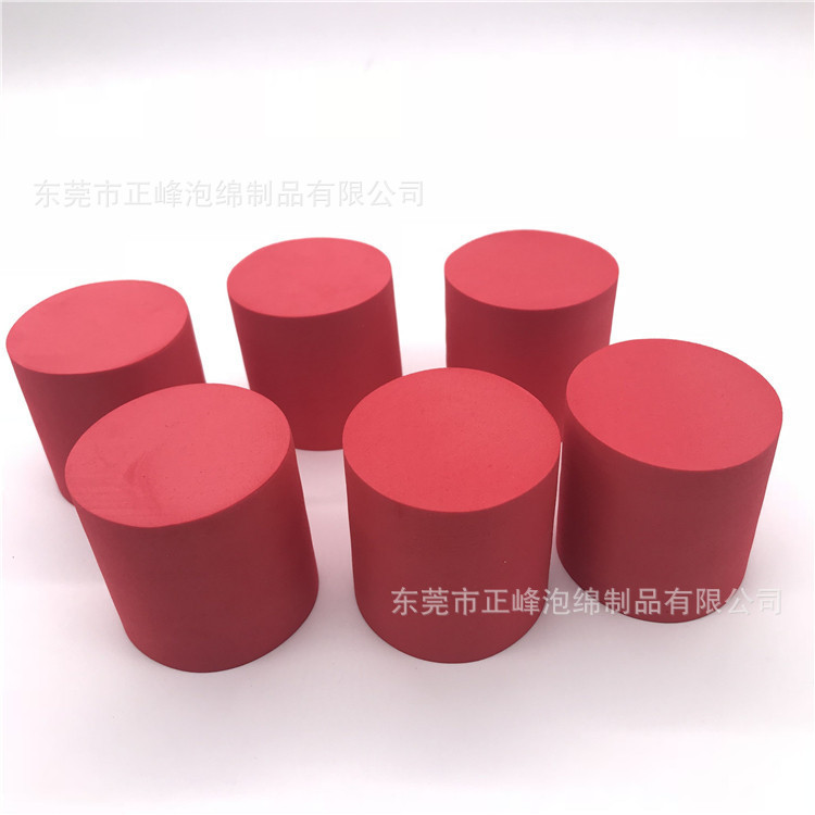 长期供应  彩色柱子 海绵柱子 EVA柱子 不吸水耐磨泡棉加工