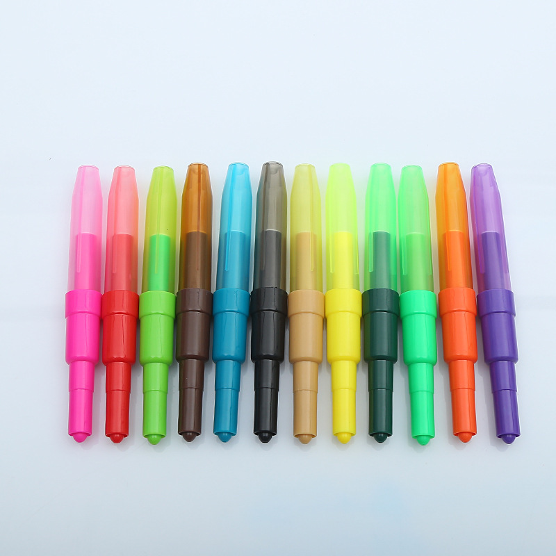 儿童画笔散装绘画笔文具礼品厂家现货 水彩笔套装批发水洗涂鸦笔