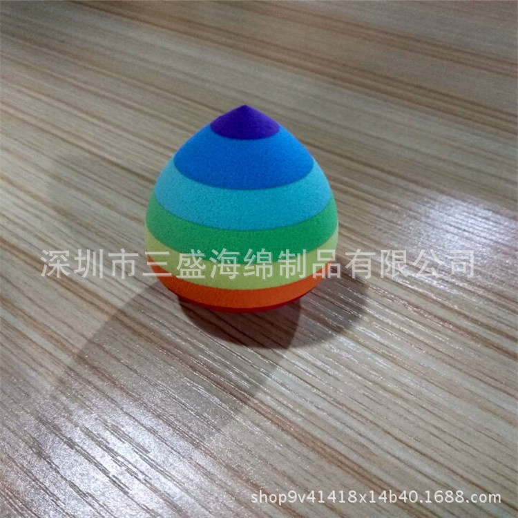 亲水性葫芦粉扑美妆蛋化妆海绵干湿两用水滴粉扑