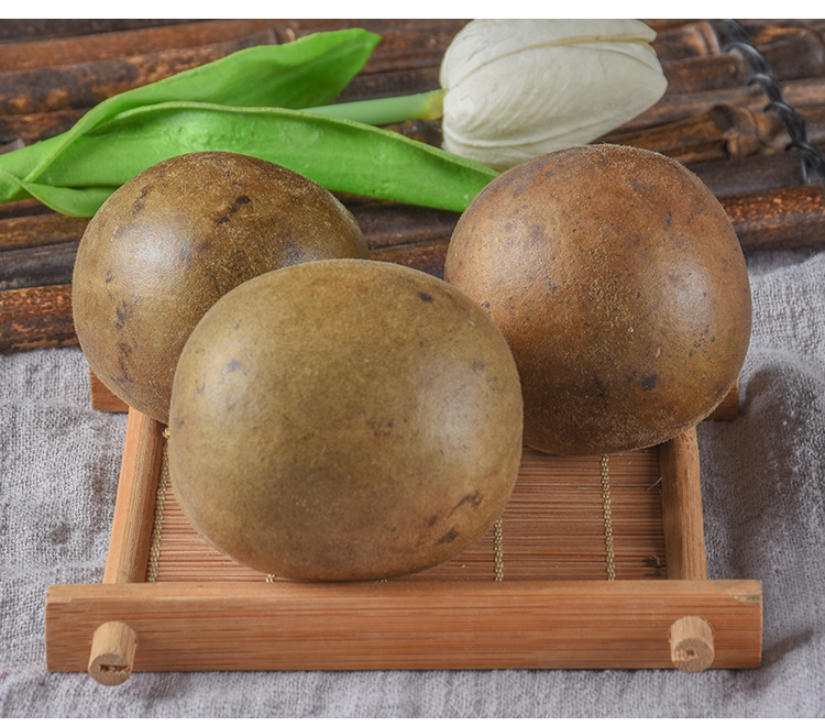 Luo Han Guo (Siraitia grosvenorii) — Guangxi Dried Monk Fruit, Low-Temperature Dehydrated quality and texture
