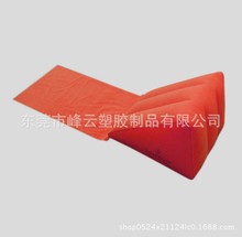 工厂供应 充气垫 充气野营垫 充气瑜伽垫 PVC充气植绒三角垫