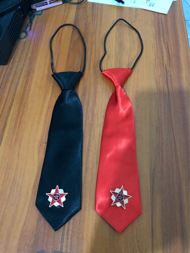 New square dance team performance colorful tie sailor dance tie accessories lazy tie