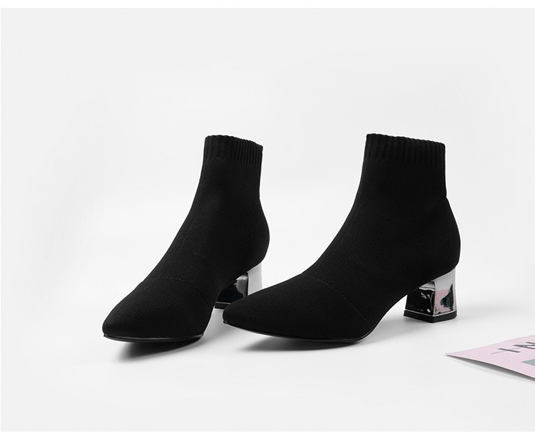 Bottes femme en Tissu - Ref 3354982 Image 11