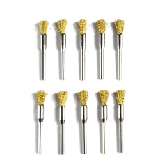 Wire wheel brush polishing wheel polishing head rust removal wear-resistant brush wire drawing polishing head tool set opp bag