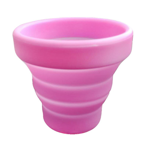 Silicone collapsible cup travel mini retractable water cup mouthwash cup menstrual cup storage cup outdoor sports water cup