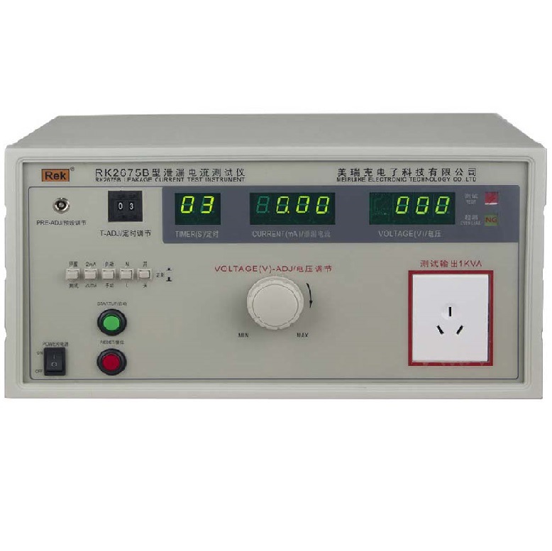供应美瑞克RK2675B型泄露电流测试仪1000VA（全数显）(图)