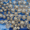 Flashlight, round beads with beads, 10-16mm, handmade