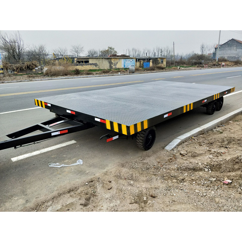 厂家供应平板工具车 拖车平板运输拖挂车 工矿港口运输平板拖车