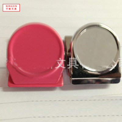 Factory supply 30MM Magnetic square clamp Metal clip Stainless steel Round Purse Yamagata clip