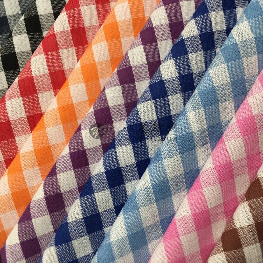 色织格子 朝阳格 全棉男女衬衫 时尚春夏款 厂家直销 现货供应