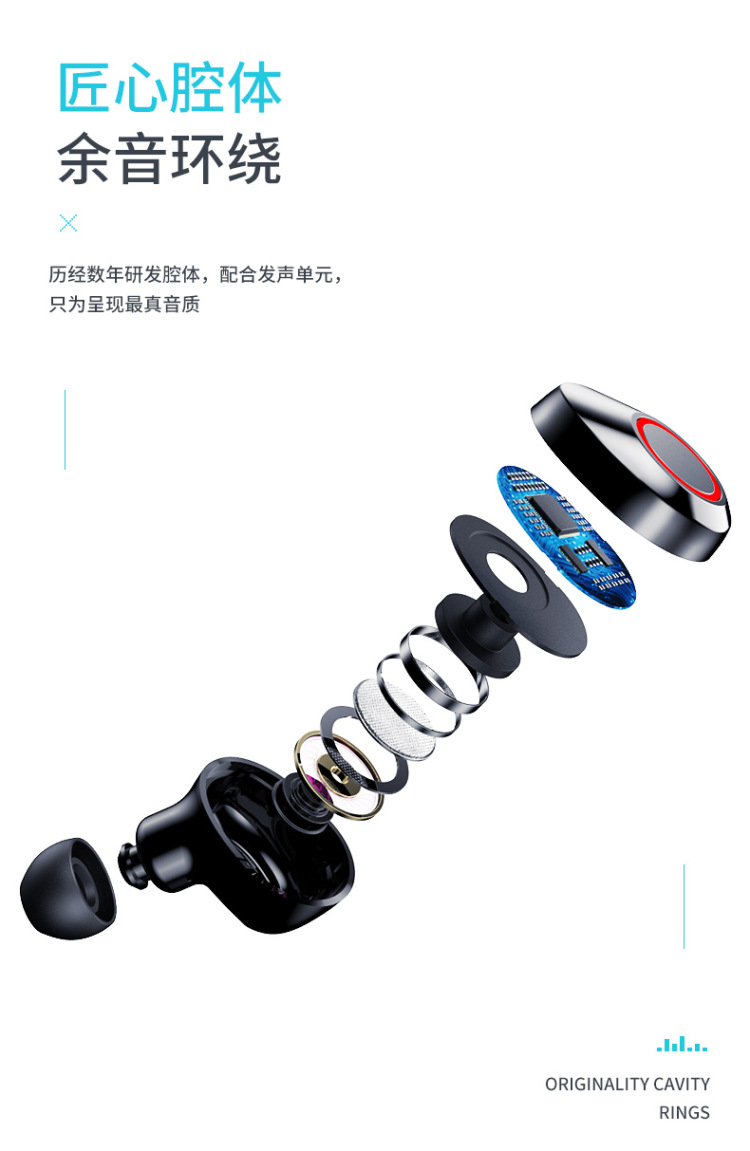 Casque bluetooth YUAN TAIFENG commande vocale fonction appel - Ref 3379240 Image 16