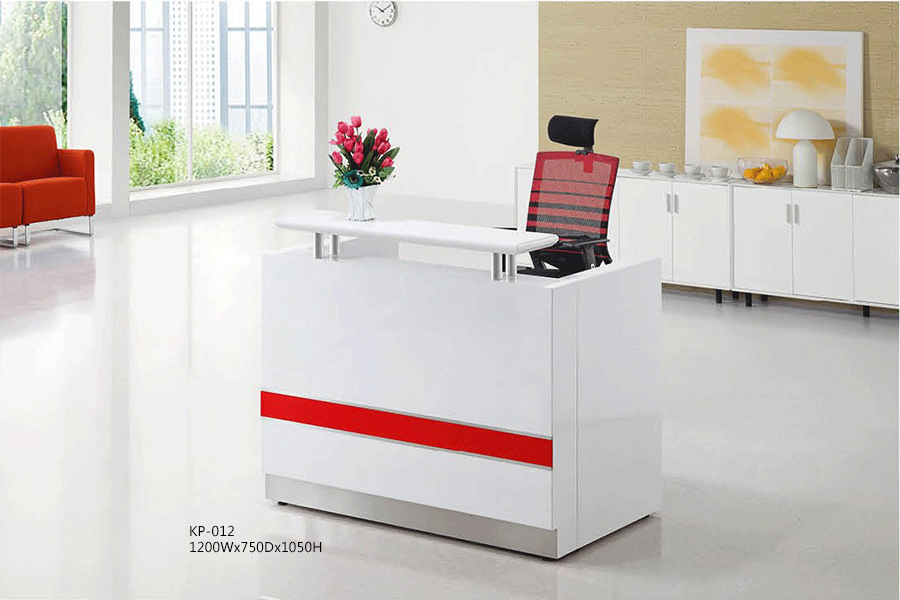 Shenzhen Supplying to work in an office furniture Front desk The reception desk Paint Reception Simplicity Reception goods in stock supply