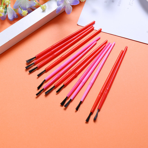 12.5cm Graffiti Brush Plastic Rod Nylon Brush DIY Color Painting Brush Gap Brush Watercolor Painting Brush