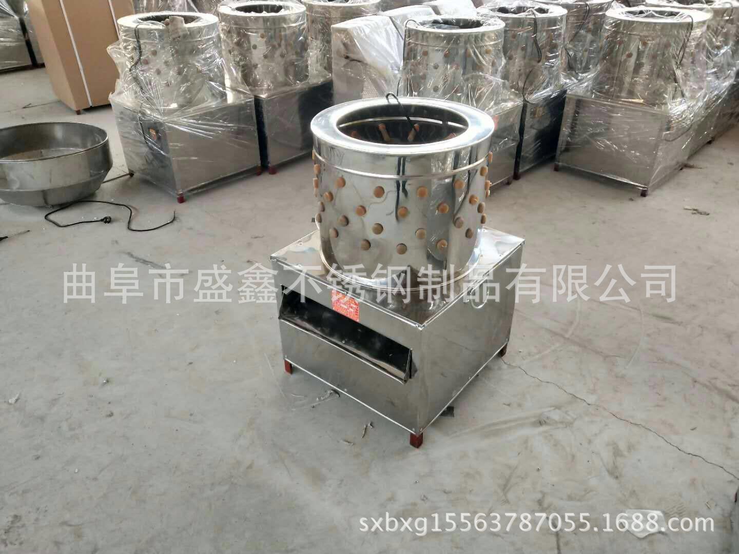 山东不锈钢全自动家禽脱毛机 鹌鹑鸽子退毛机 高效快捷方便实用