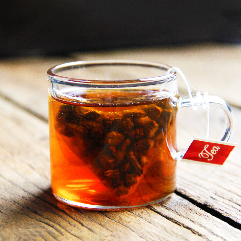 Burdock Root Tea Niu Bang 75g Triangle Tea Bags Dried Herbal Infusion for Daily Wellness Brewing quality and texture