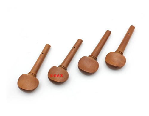 Violin jujube wood accessories violin tuners pegs handles piano shafts