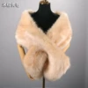 Rice brown hair width shawl